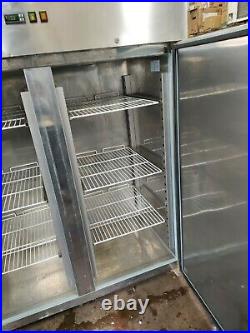 Valera double door commercial freezer stainless steel takeaway restaurant