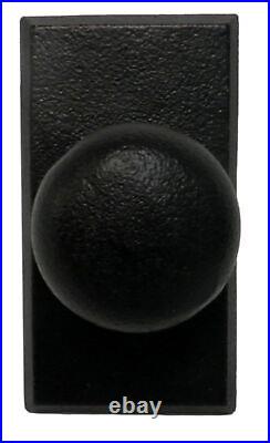 Weslock 07310F1F1SL20 Wexford Privacy Door Knob Oil Rubbed Bronze