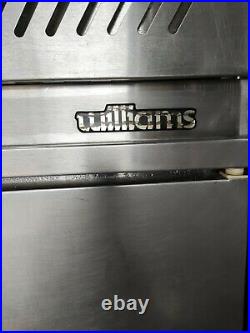 Williams double door commercial fridge stainless steel takeaway restaurant
