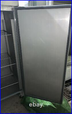 XL TEFCOLD Double Door Stainless Steel Commercial Fridge. Large (150cm Width)