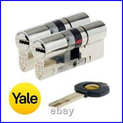 Yale 3 Star Platinum Keyed-alike High Security uPVC Door Cylinders/Barrels 35/35